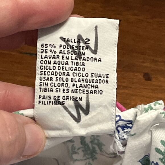 Cuties By Judy One Piece Romper,Size 2 Floral Vintage Great Condition - Picture 5 of 10